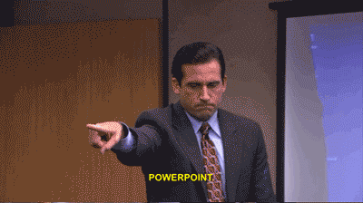 powerpoint presentation with gif