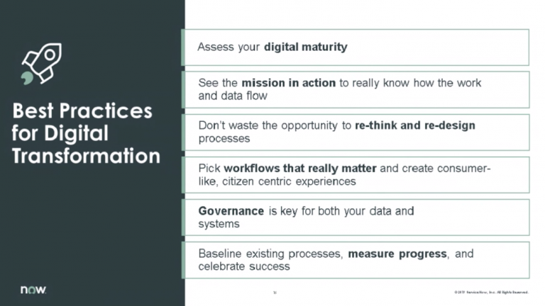 6 Best Practices for Successful Digital Transformation » Posts | GovLoop